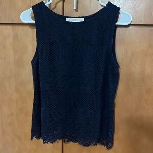 Navy Loft Tank Top